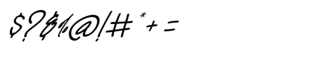 Shizzeline  Oblique Font OTHER CHARS