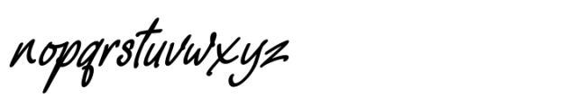 Shizzeline  Oblique Font LOWERCASE