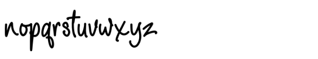 Shizzeline  Regular Font LOWERCASE