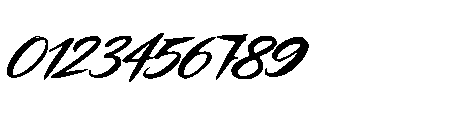 Shock Rumble Italic Italic Font OTHER CHARS