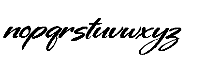 Shock Rumble Italic Italic Font LOWERCASE