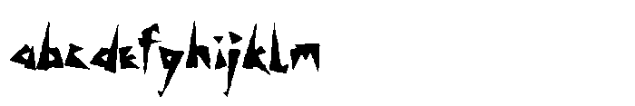 Shock Value Shake FONT