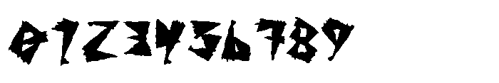 Shock Value Twist Font OTHER CHARS