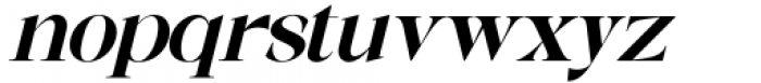 Shocka Family Extra Bold Italic Font LOWERCASE