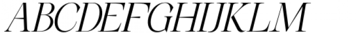 Shocka Family Light Italic Font UPPERCASE
