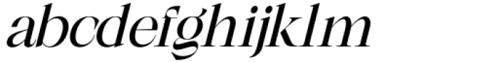 Shocka Family Medium Italic Font LOWERCASE