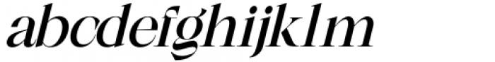 Shocka Family Semi Bold Italic Font LOWERCASE