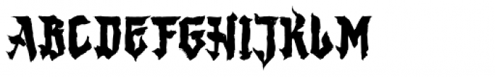 Shodo Gothic Font UPPERCASE