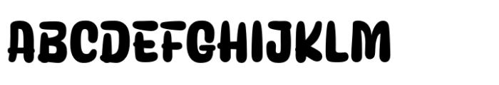 Shoeshine Font UPPERCASE