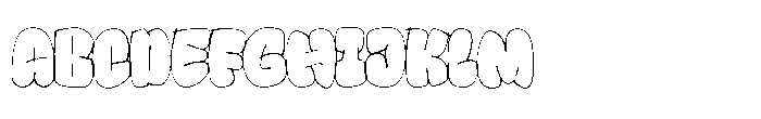 Shofly Font UPPERCASE