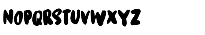Shoganai Brush Regular Font UPPERCASE