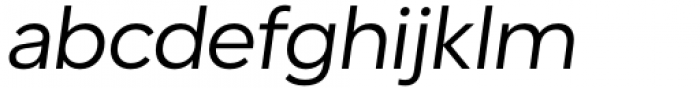Shoika Light Italic Font LOWERCASE
