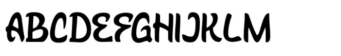 Shokhiful Arab Rounded Bold Font UPPERCASE
