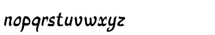 Shokhiful Arab Slant Font LOWERCASE