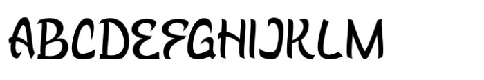 Shokhiful Regular Font UPPERCASE