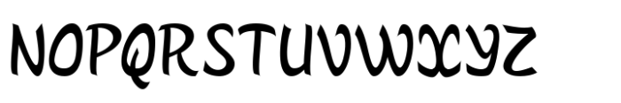 Shokhiful Regular Font UPPERCASE