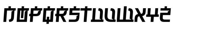 Shokudo Font UPPERCASE