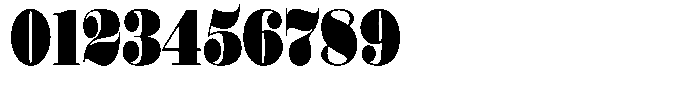 Shomina Black Condensed Font OTHER CHARS