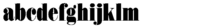 Shomina Black Condensed FONT