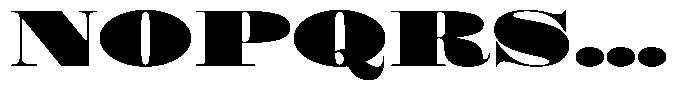 Shomina Black Exp Font UPPERCASE
