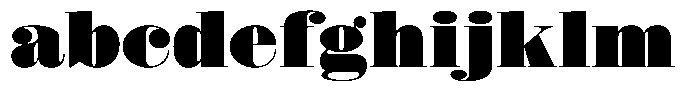 Shomina Black FONT