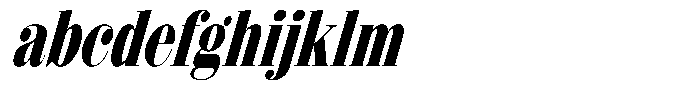 Shomina Bold Condensed Slant FONT