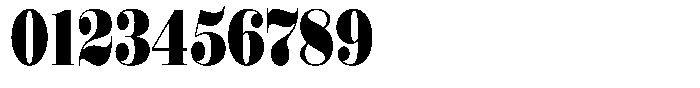 Shomina Bold Condensed Font OTHER CHARS