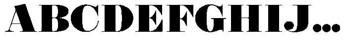 Shomina Bold Font UPPERCASE