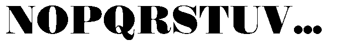 Shomina Bold Font UPPERCASE
