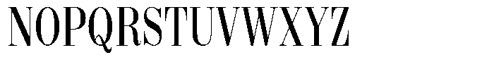 Shomina Light Condensed Font UPPERCASE