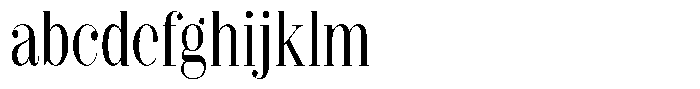 Shomina Light Condensed FONT