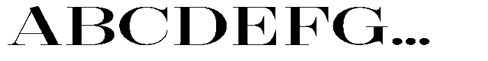 Shomina Light Exp Font UPPERCASE