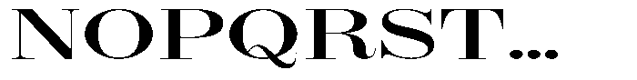 Shomina Light Exp Font UPPERCASE