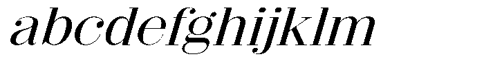 Shomina Light Slant FONT