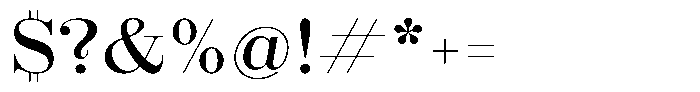 Shomina Light Font OTHER CHARS