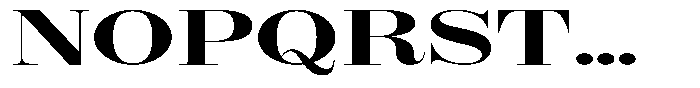 Shomina Regular Exp Font UPPERCASE