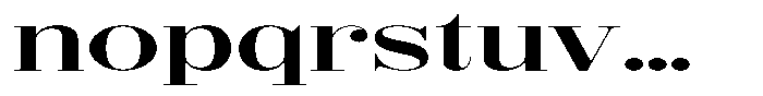 Shomina Regular Exp Font LOWERCASE