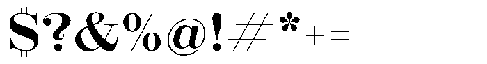 Shomina Regular Font OTHER CHARS