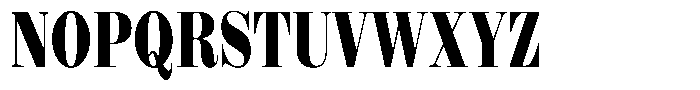 Shomina Semibold Condensed Font UPPERCASE