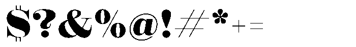 Shomina Semibold Font OTHER CHARS