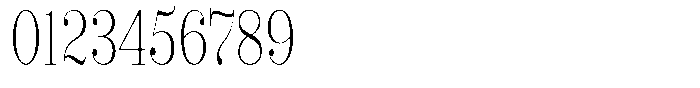 Shomina Thin Condensed Font OTHER CHARS