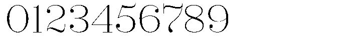 Shomina Thin Font OTHER CHARS