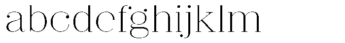 Shomina Thin FONT