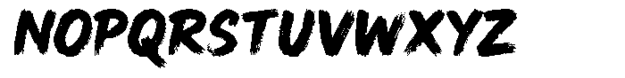 Shook Ones Font UPPERCASE