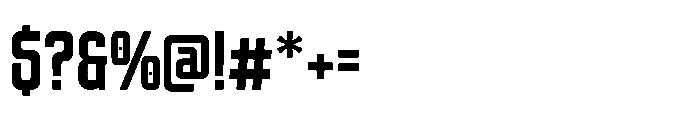 Shooket Alternate Font OTHER CHARS