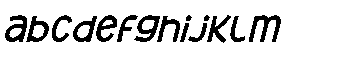 Shore Mystic Italic FONT