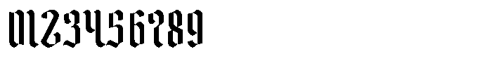 Short Block Regular Font OTHER CHARS