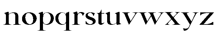 Shoshin Black Expanded Font LOWERCASE