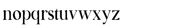 Shoshin Black Semi Condensed Font LOWERCASE