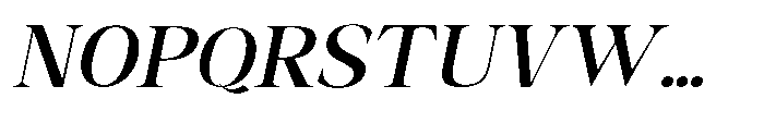 Shoshin Black Semi Expanded Italic Font UPPERCASE